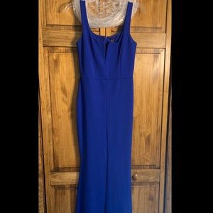 Navy Blue Mermaid Style Prom Dress
